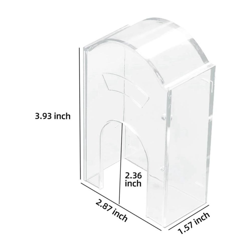 Transparent Doorbell Cover For Outdoor Doorbell Waterproof Wireless Doorbell Bell Button Rain Cover Doorbell Box