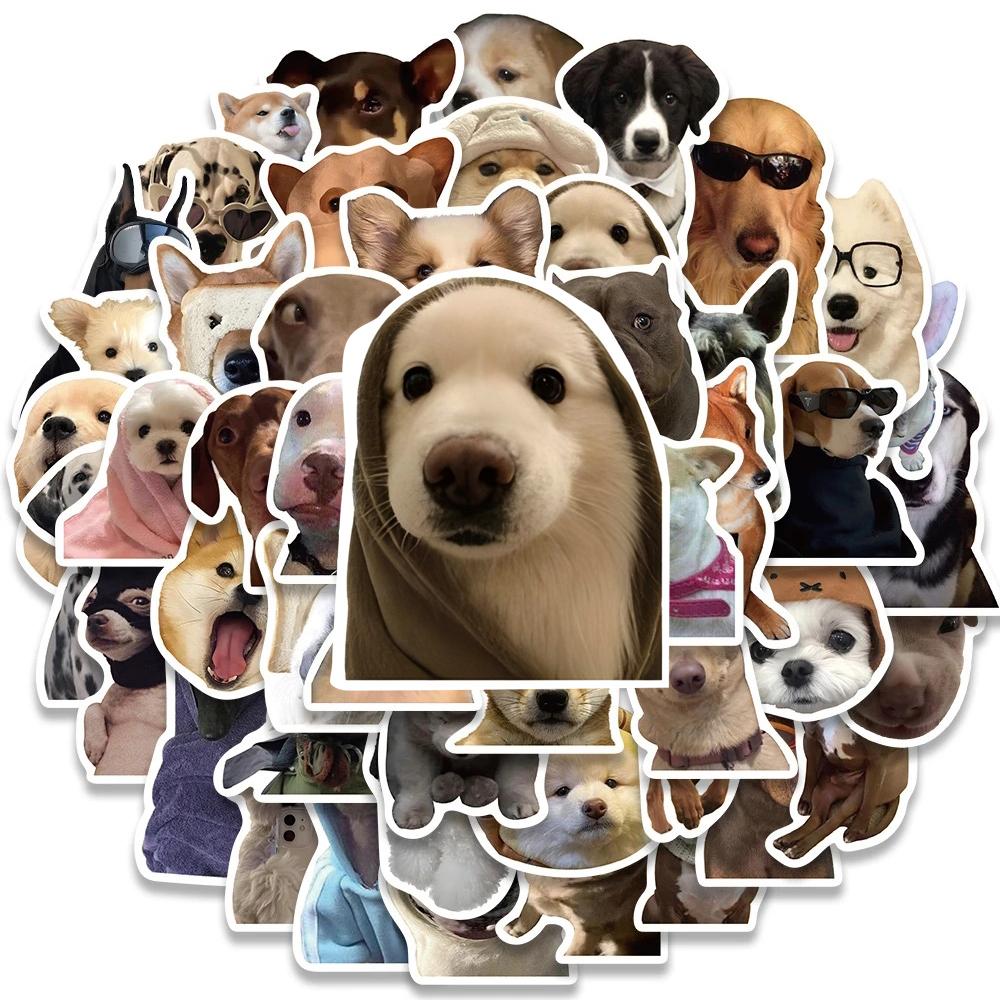 10/30/50pcs Kawaii Cute Cartoon Dog Meme Stickers Funny Graffiti Decals Waterproof DIY Phone Skateboard Luggage Sticker Packing