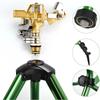 Τρίποδος Εκτοξευτήρας, Εκτοξευτήρας Κήπου, Περιστρεφόμενος 360 Μοιρών Εκτοξευτήρας Άρδευσης για Γκαζόν/Αυλή/Κήπο, Ρυθμιζόμενου Ύψους