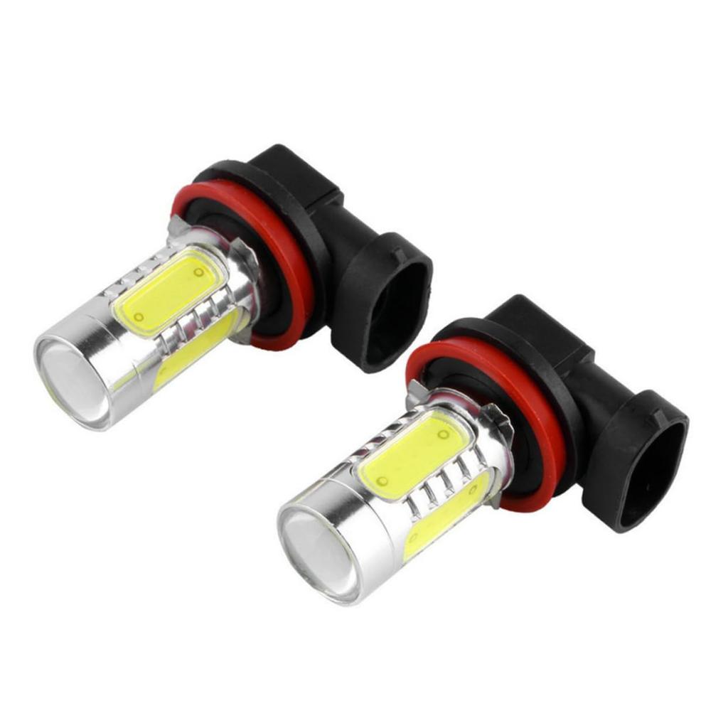 PartyKindom 2pcs H11 Led Lights H11 Fog Lights Car Gadgets Car Gadgets Car Fog