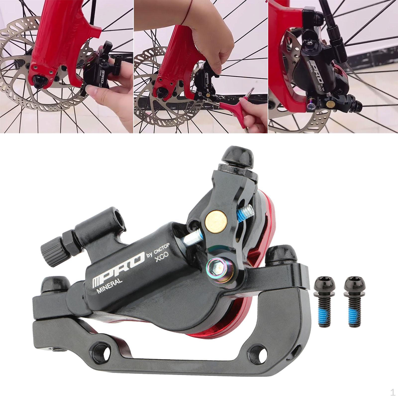 Велосипедный дисковый тормоз Масляный Гидравлический Большой Поршень Алюминиевый Сплав Суппорт Велоспорт Rear clip