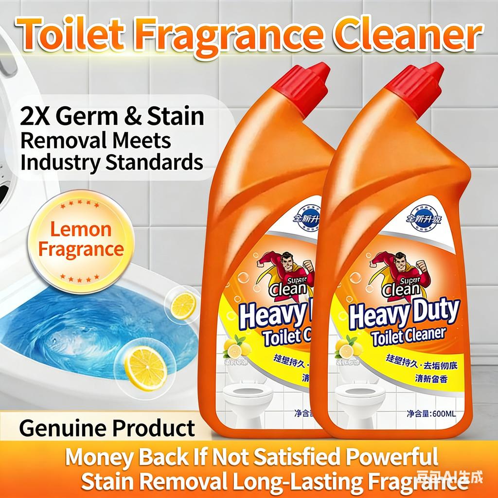Toilet Cleaner is a powerful toilet cleaner with a fragrance. It can remove scale, dirt, yellowing and odors from the bathroom