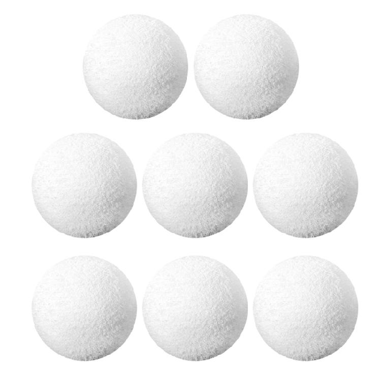 White Scum Removers Balls For Pools Stable Spa Scum Neutralizers Balls Sponge Sphere for Enhances Filtration Efficiency