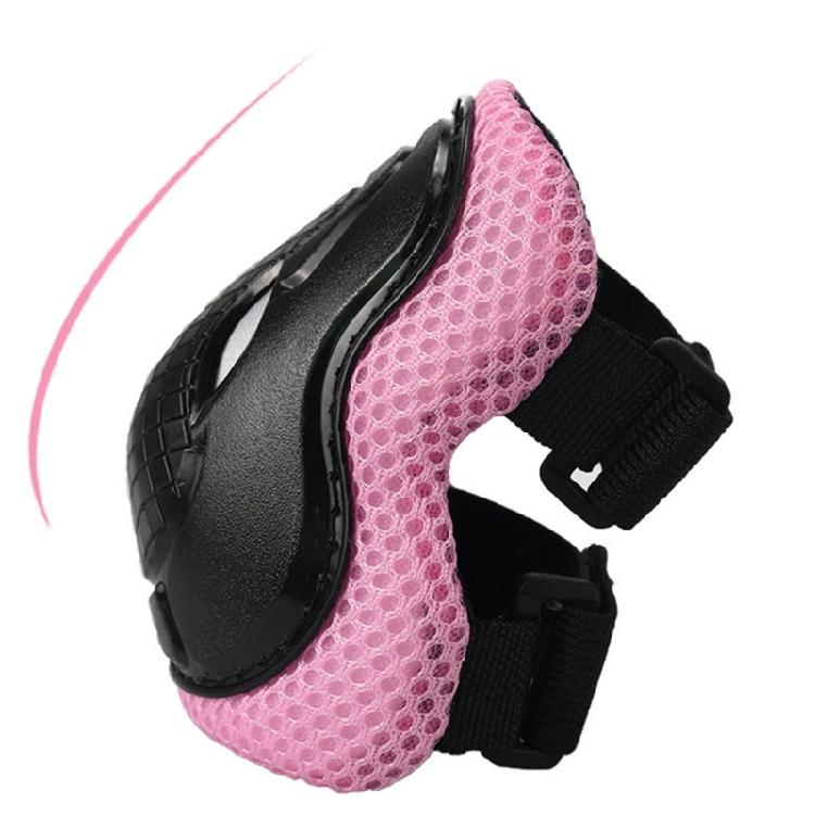 Child Roller Skating Protective Gear Set Adjustable Skating Knee Elbow Pad Hand Guard for 3-8 Boy Girl Skateboarding