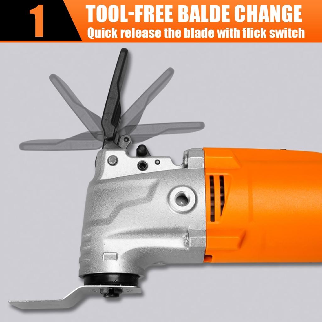 Speed Variable Electric Variable Multifunction Vibrating Tool Kit 300w Multi Tool Electric TRimmer Saw Accessories Tool 220V