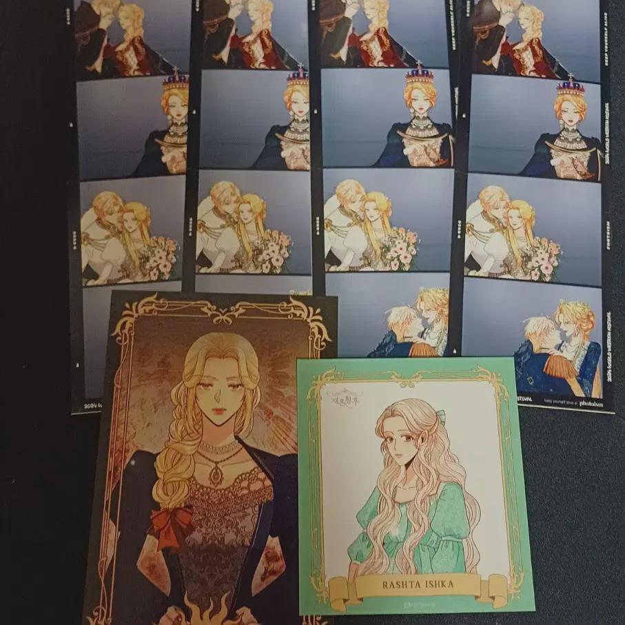 

Webtoon Festival: The Life Of Empress Reunion 4 Cut+ Sticker+ Photo Card