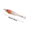 Luminous Fishing Lure Horizontal Jigging Baits Wood Shrimp Cuttlefish Hard Bait for Cuttlefish Sea Fishing