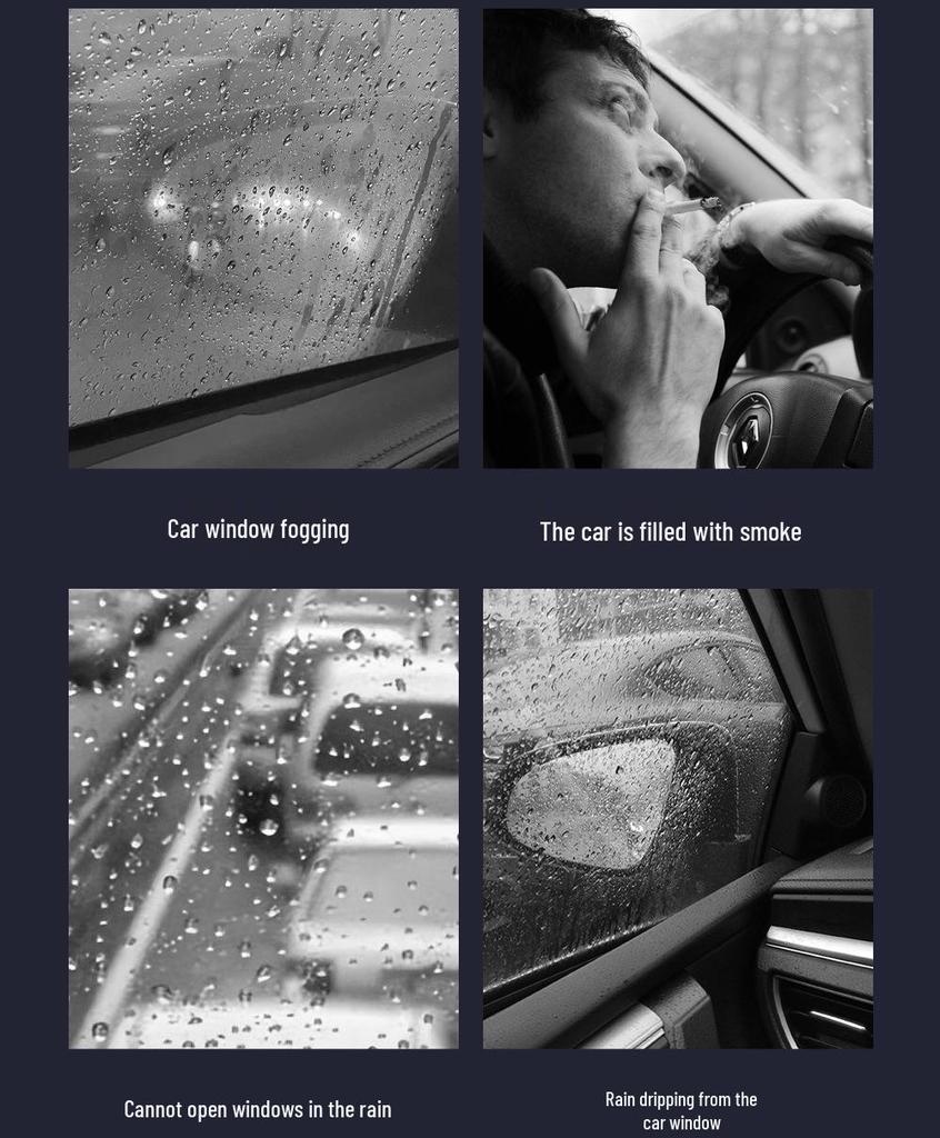 Waterproof Rain Shields for Land Cruiser Prado Windows: Modified Exterior Visors