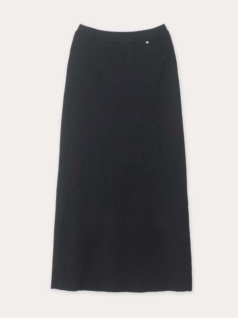 Mejongleuhaleu Ampoule Knit Long Skirt 4 Colors