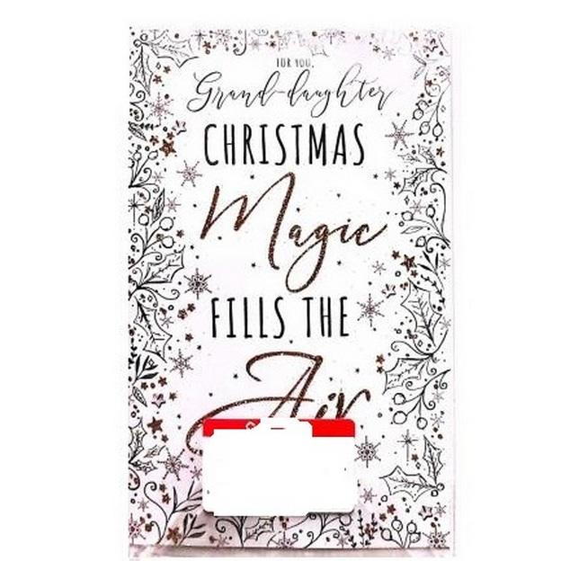 Simon Elvin For You Grand Daughter Christmas Card (Pack of 6)