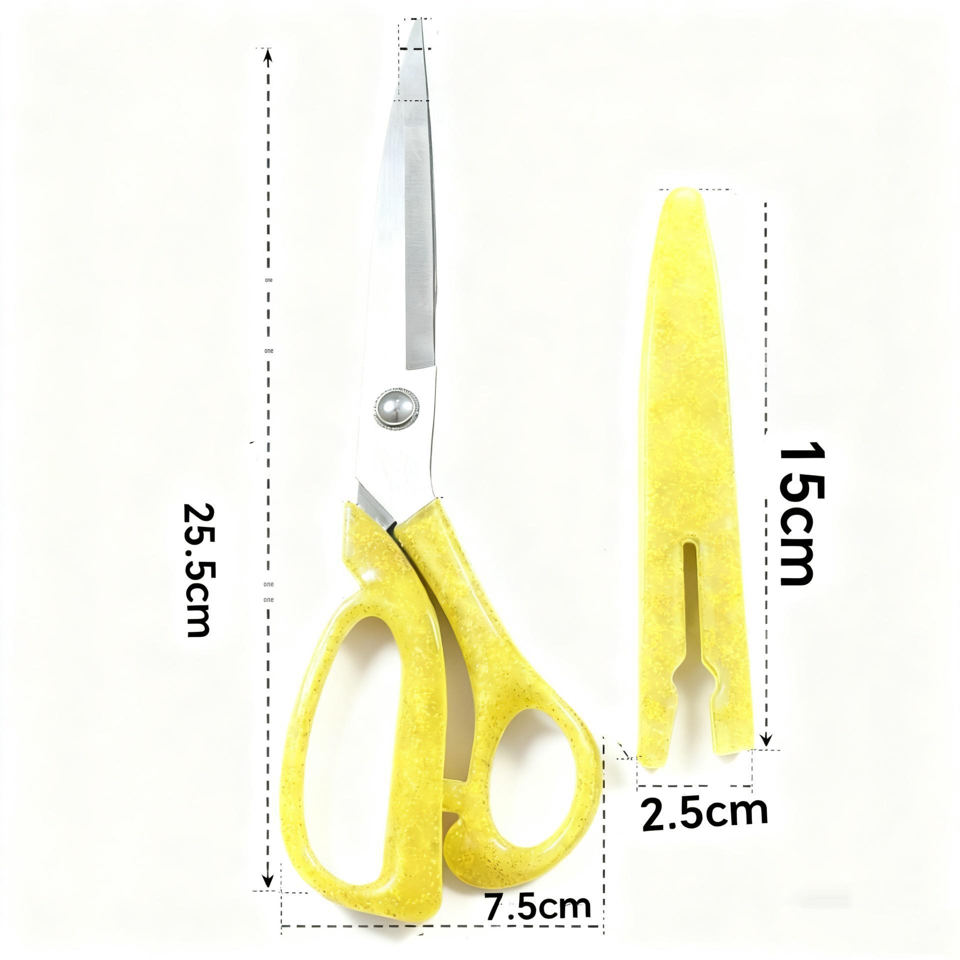 Stainless Steel Sewing Scissors for Fabric - 10 , 9 , 8  Craft & Ribbon Cutting
