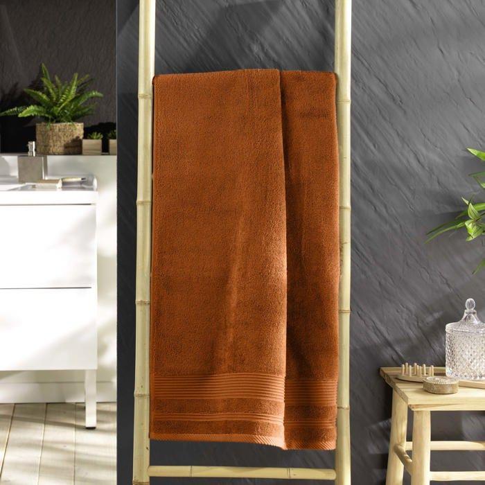 Towel or Bath Sheet 70 X 130 Cm Caramel Tenderness