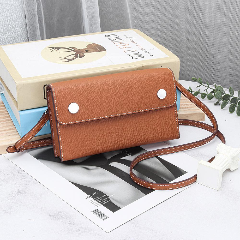 

Luxury Genuine Leather Shoulder Bag Custom Initials Woman Large Capacity Cross-body Bag Brand Phone Bags Handbag Lady Wallet