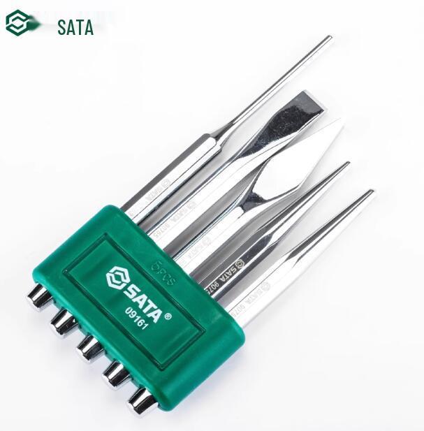 SATA 5-Piece Center Punch Tool Set 09161 High-speed Steel