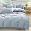 Pure Cotton Cartoon Towel Embroidered Bedding Set: Includes Quilt, Bed Sheet, and Pillowcases