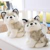 Cute Simulation Husky Doll Plush Toy Puppy Dog Super Cute Erha Doll Birthday Gift Female