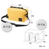 HAKUBA Chululu Renew Inner Pouch Camera Bag [Medium, Mustard] Sustainable camera case made with recycled materials, with handle and shoulder strap
