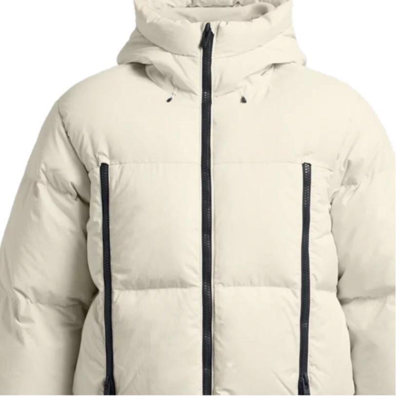 Under Armour UA Limitless Casual Soft Comfortable Simple Hooded Long Sleeve Water-Resistant Puffer Jacket Men Outerwear Peak-White 1384641-110