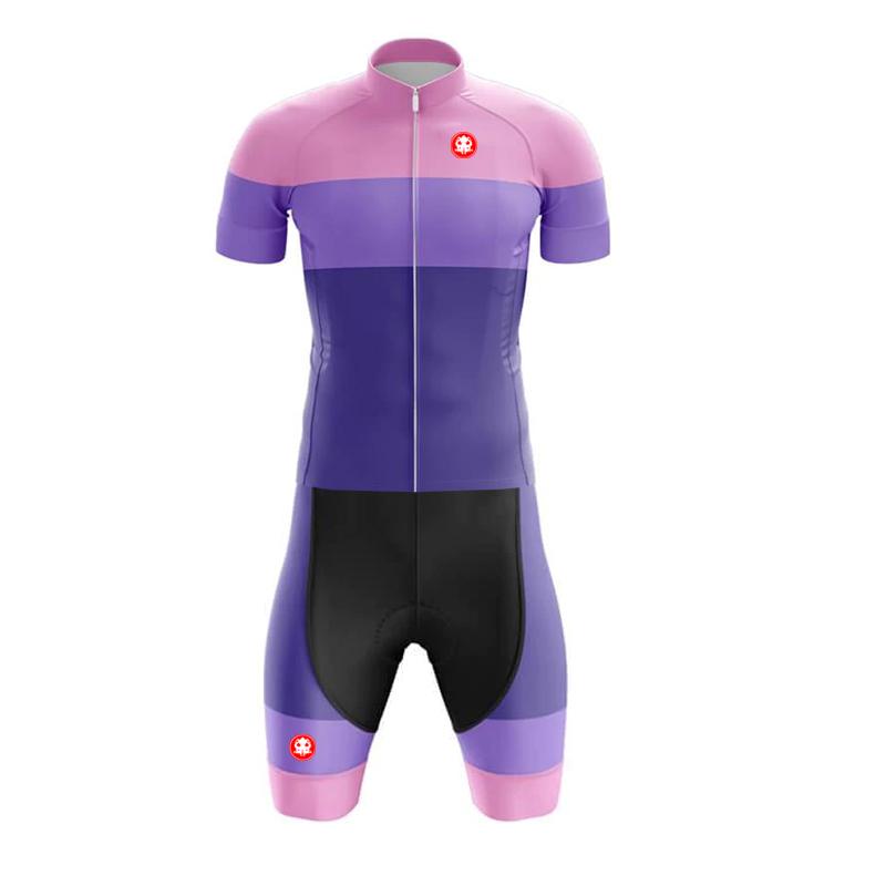 Triathlon Skinsuit Herre Cykeltøj Sommer Åndbar Cykeldragt Sæt 2026