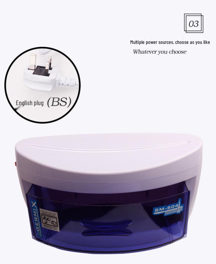 

UV Ozone Home Disinfection Cabinet for Beauty Tools: Nail Instruments, Scissors, Towels