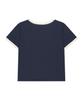 LMR Caricature Shangnyong-I Ringer T-Shirt Navy
