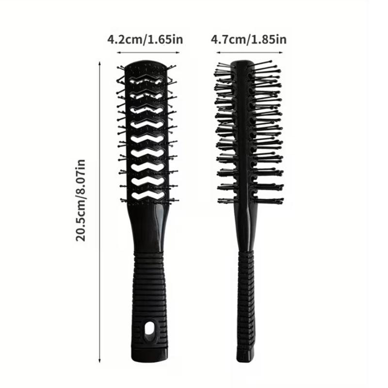 BEPAN Dual-Sided Smooth Hair Comb Anti-Static Hair Scalp Massage Brush for Straight Or Curled Hair Hairdressing Fluffy Styling Combs