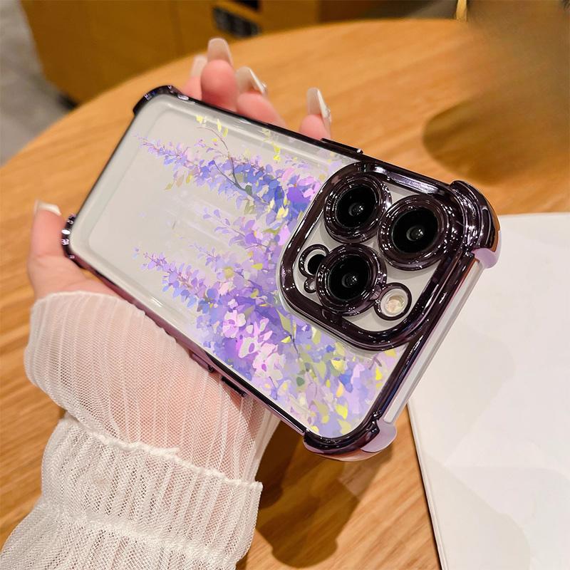 Vintage Small Floral Case For Honor X9C X7D X9D 400 Pro 400 Lite X5C X8A X6A X9B X9A X7A Magic 7 Lite Plating Cover