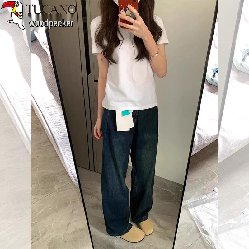 Woodpecker Women s Slim Fit Crew Neck Short Sleeve T-shirt XL