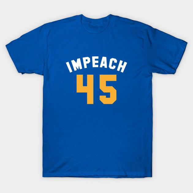 

Unisex Fashion TShirt Impeach 45 Print TShirt Plus Size S-5XL T-Shirt 100%Cotton Tops O Neck Short Sleeve Tees S синій