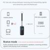 2 in 1 aptX Bluetooth Audio Transmitter Receiver 3.5MM AUX Multipoint Hifi Stereo aptX-Adaptive/HD/LL Wireless Adapter With Mic