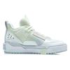 Li Ning NO.258 New Journey Abrasion Resistant Breathable Mid Top Skateboard Shoes Women's Freshwater Green AGCR312-4