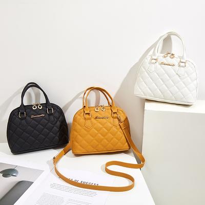 Autumn New Diamond Shoulder Women's Bag 2025 Temperament Small Bag Women's Bag Versatile Texture Shoulder Messenger Bag