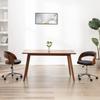 VidaXL Swivel Dining Chair Dining Chair Dining Chair Kitchen Seat Home Interior Faux Leather Black 287421