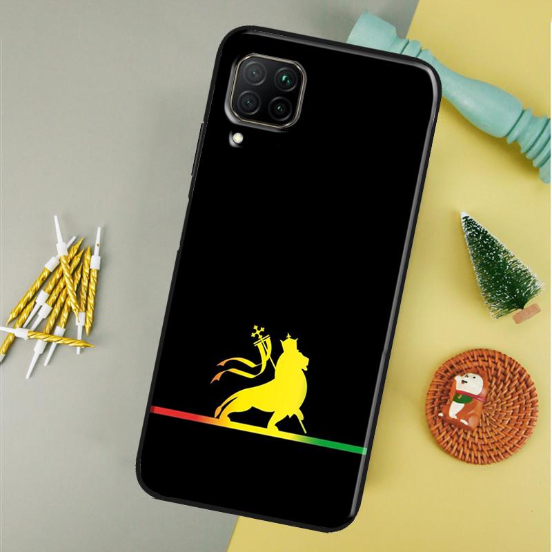 Rasta Lion For Huawei P20 P40 Lite P60 P30 Pro Nova 5T 12s 12i 11i Y90 Y70 Y60 Y61 Y91 Y72 9 10 SE Case