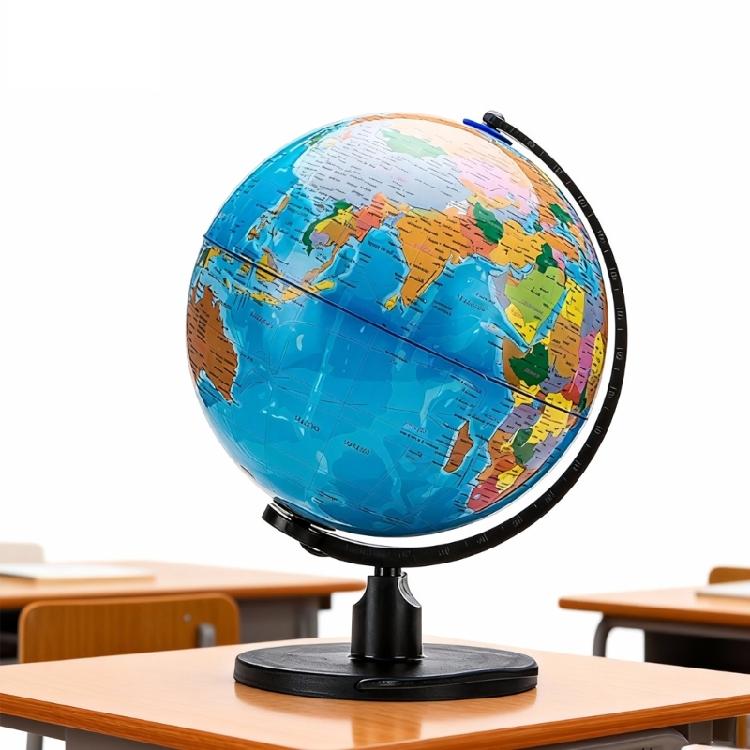 Compact To Large Illuminated Earth Globe For Various Spaces with High Resolution Display Strong Build In 20cm 25cm 32cm