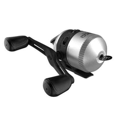 Zebco 33 Spincast Angelrolle Quick Set Rücklaufsperre mit Bissalarm Leichtgängiges Drehrad Einstellbare Bremse Starke Ganzmetallzahnräder Leichtes Graphitgehäuse