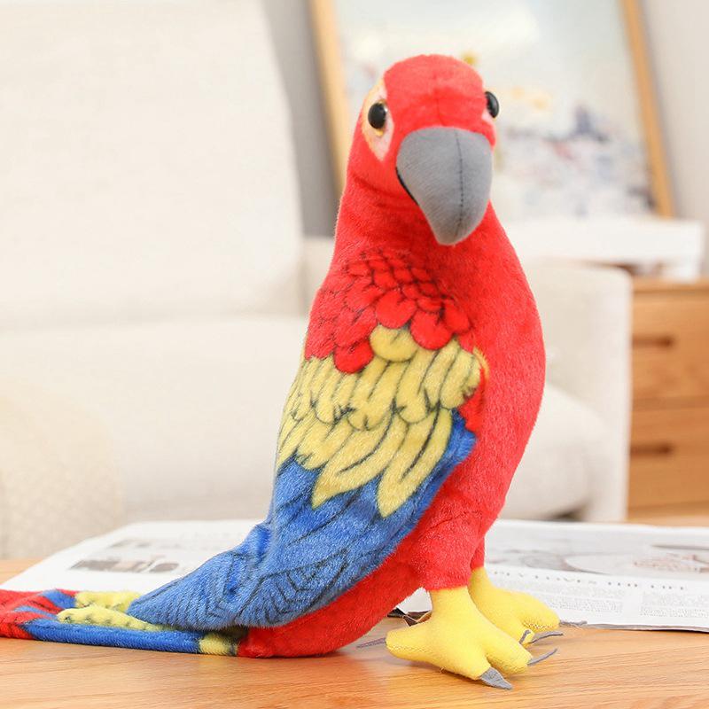 Parrot Plush Toy Doll - Cute Children's Sleeping Pillow & Ornament, Perfect Companion Gift for Girls