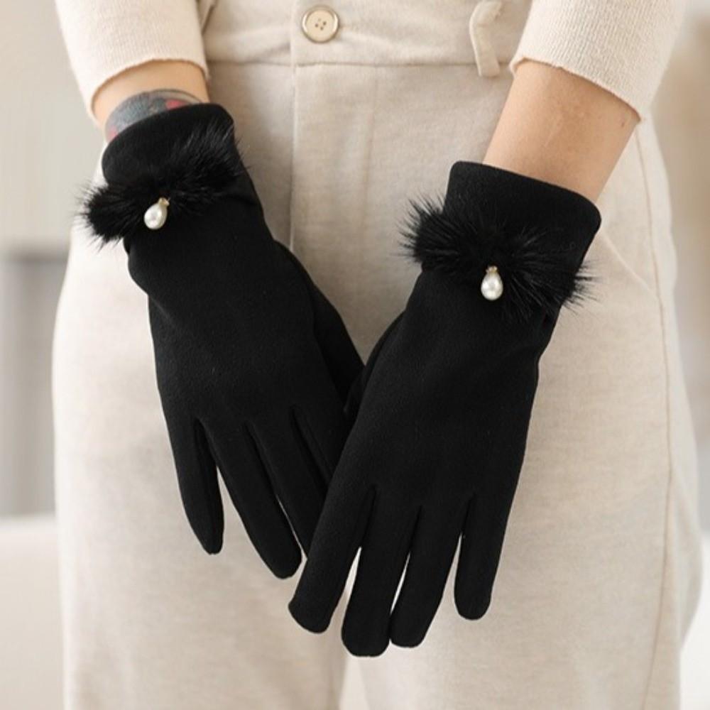 Full Finger Touch Screen Gloves Warm Driving Mittens New Winter Gloves  Gift