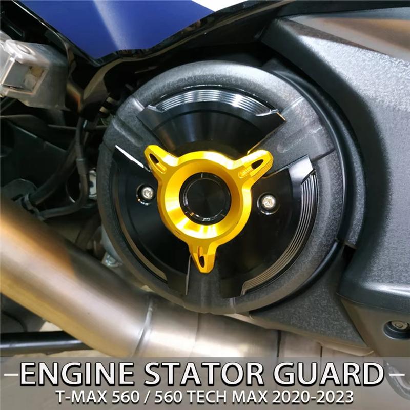 Motorcycle Frame Slider Protector Engine Stator Cover Guard For  TMAX530 TMAX560 Gold
