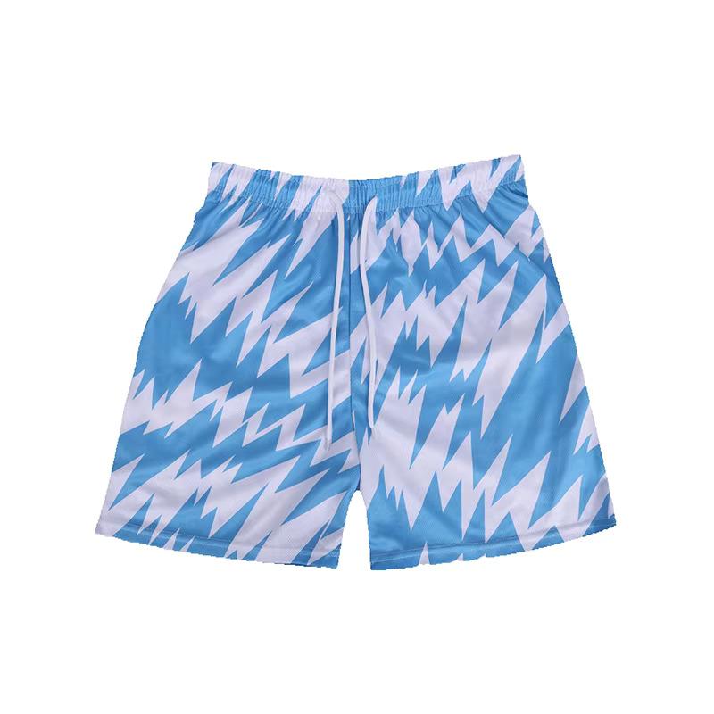 Shorts Feuer Flamme Leopard Leo Donner Blume 3D Druck Training Muay Thai Kickboxen Boxen MMA Unisex Fitnessstudio Fitness Workout Schnelltrocknend Elastischer Bund