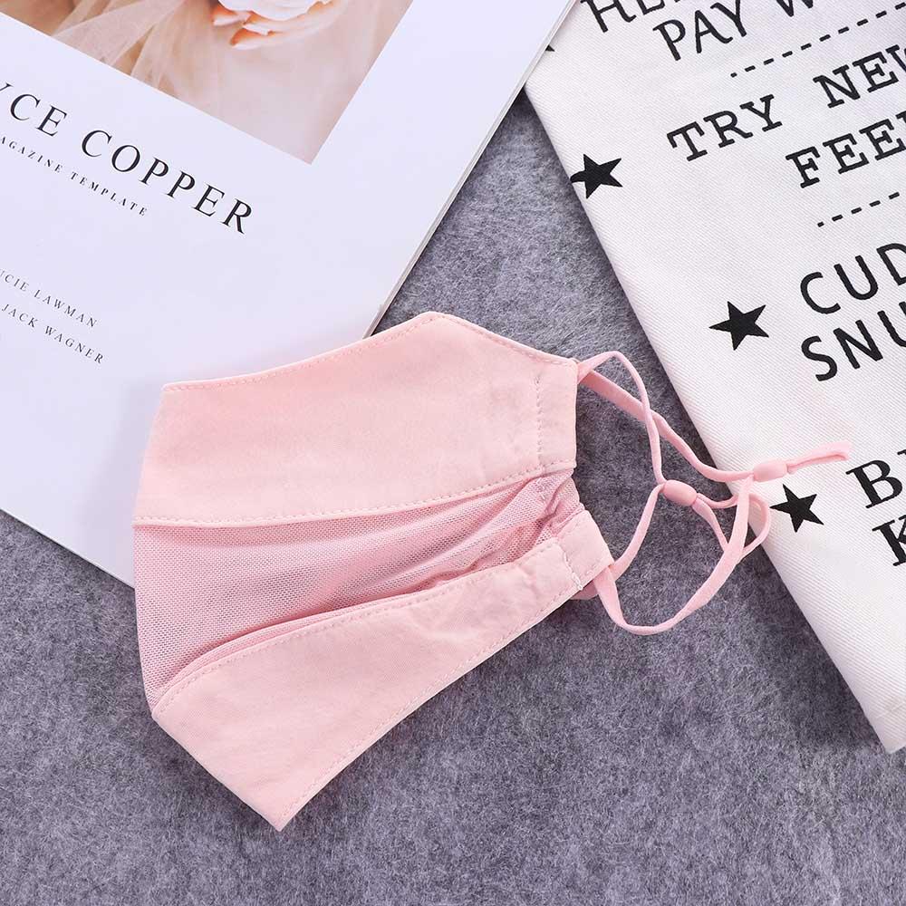Protection Solid Color Fishing Sunscreen Veil Anti-uv Face Cover Face Scarves Ice Silk Face Scarf