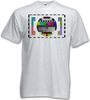 TEST PICTURE VINTAGE III T-SHIRT The Testbild Theory Retro Big TV Nerd Bang