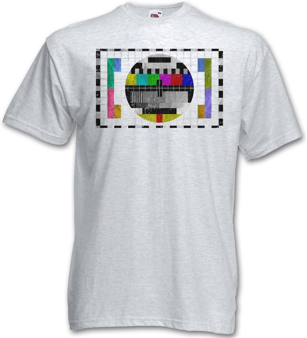 TEST PICTURE VINTAGE III T-SHIRT The Testbild Theory Retro Big TV Nerd Bang XXXL