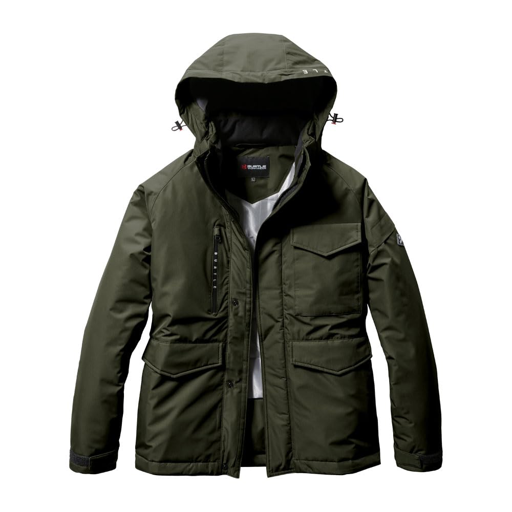 BURTLE Waterproof and Cold Weather Jacket 7620 XL 14 Mils Green