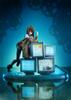 KDcolle STEINS GATE 0 Makise Kurisu scale plastic painted finished figure with LED light emitting gimmick 1/7