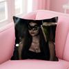 KKatherine Pierce Hit TV Drama Cushion Cover Pillowcase Short Plush Invisible zipper Room Sofa Cushion Cover