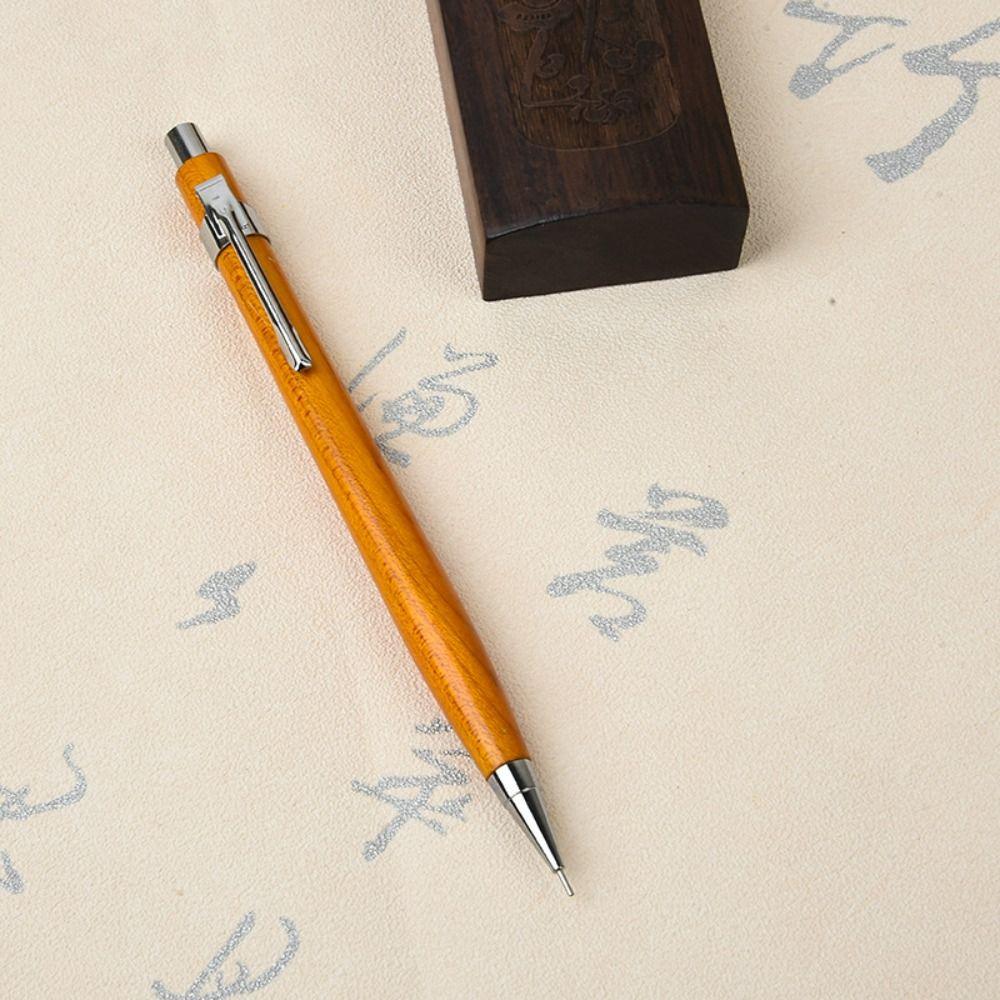 

Автоматическая ручка из орехового дерева для рисования, художественный движущийся карандаш, механический карандаш, канцелярские товары