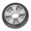 Truck Load Wheel with 6204 Bearing Hole Solid Rubber Replacement Tire for Handcraft Hydraulic Forklift 180x50mm