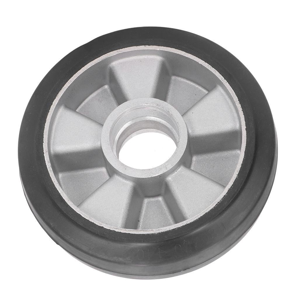 Truck Load Wheel with 6204 Bearing Hole Solid Rubber Replacement Tire for Handcraft Hydraulic Forklift 180x50mm