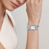 TISSOT Fanting Collection Quartz Movement Women's Watch 23.8mm Silver Dial Stainless Steel Case T051.310.11.116.00